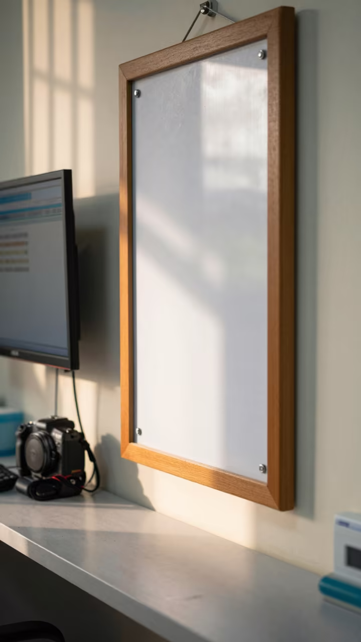 Allergy Shot Timer Board Nurse Station Coimbatore in at a nurse station under monitor glow in Coimbatore