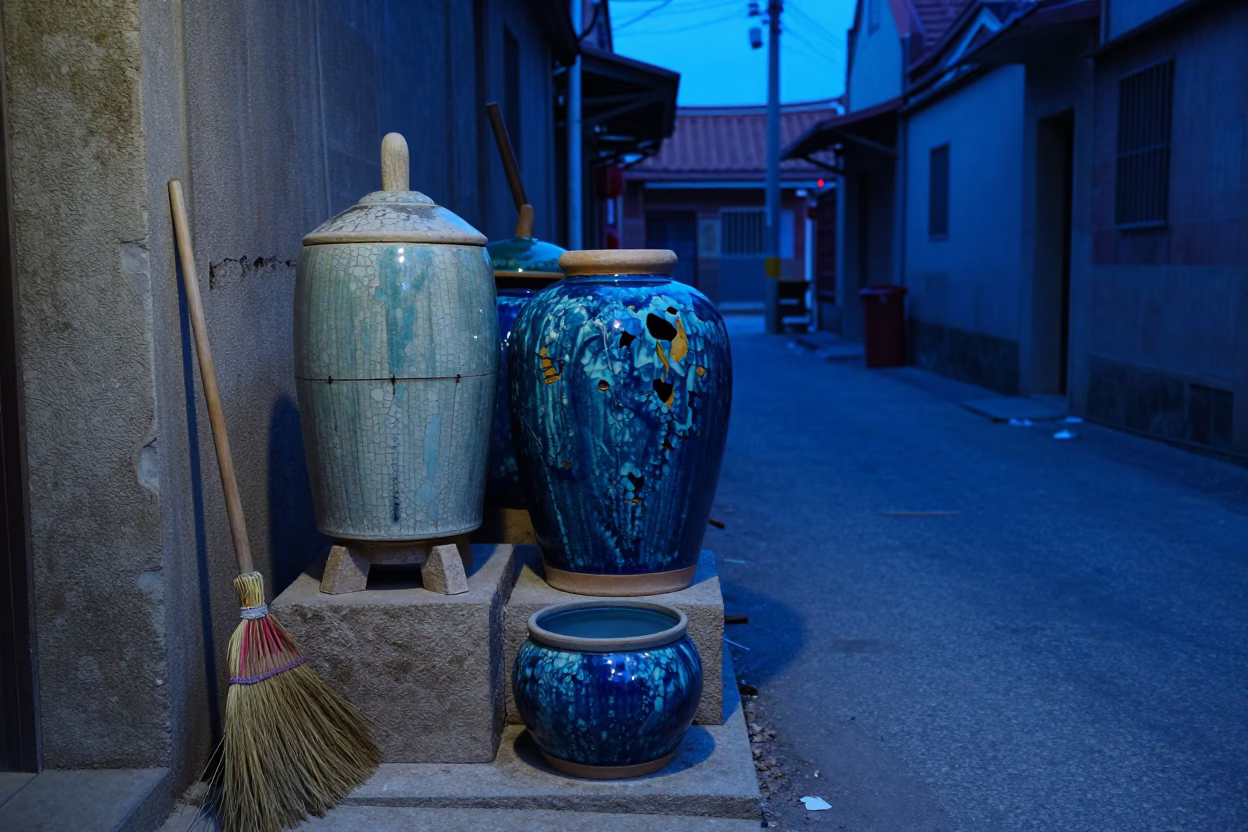 Alleyway Tools in Tainan in in Tainan, Taiwan