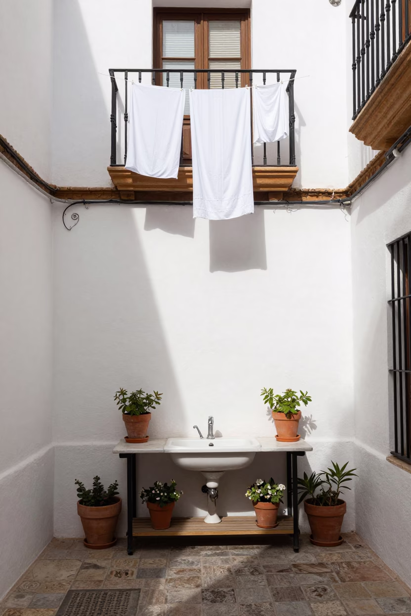 Alleyway Workbench in Granada in in Granada, Spain