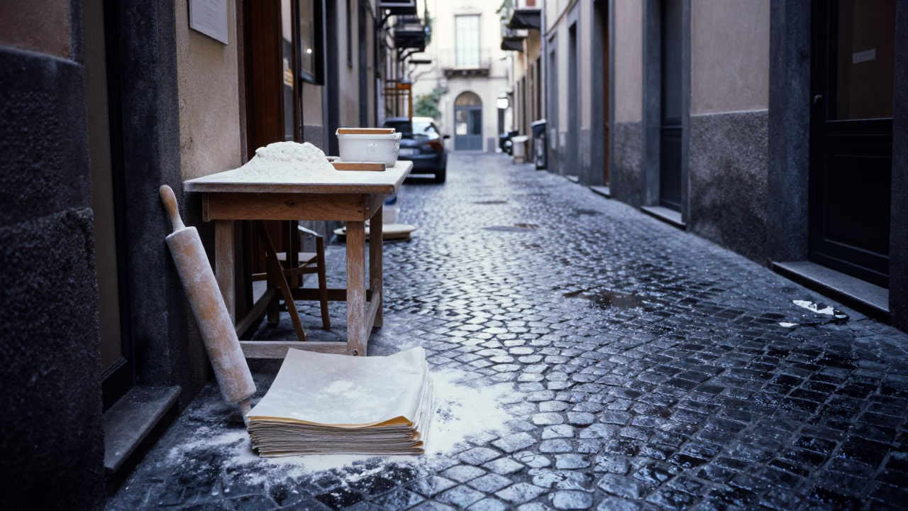 Alleyway Workspace in Naples in in Naples, Italy
