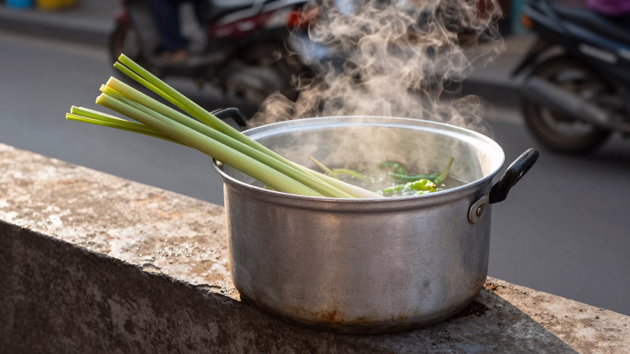 Aluminum Cooking Pot in Phnom Penh in in Phnom Penh, Cambodia