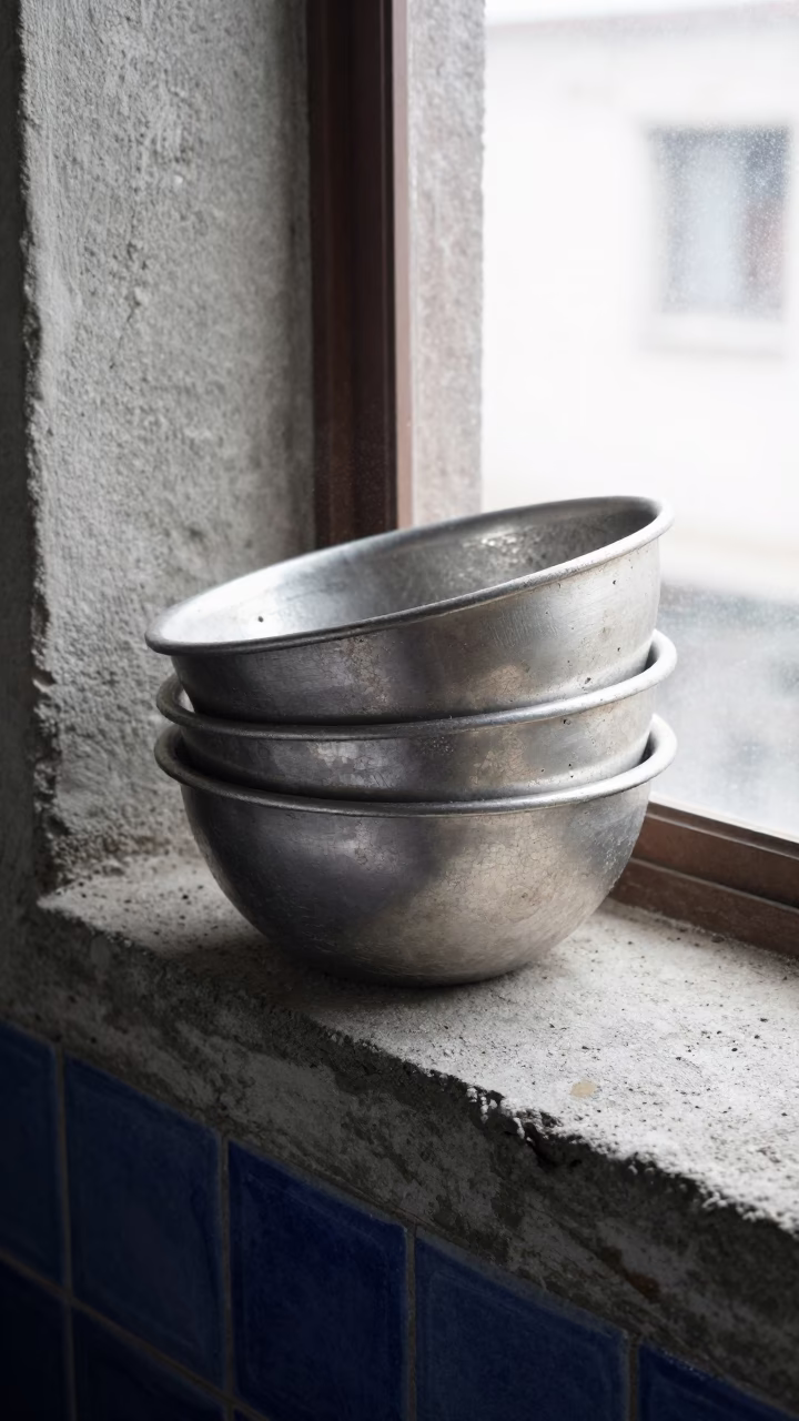Aluminum Mixing Bowls in Mexico City in in Mexico City, Mexico