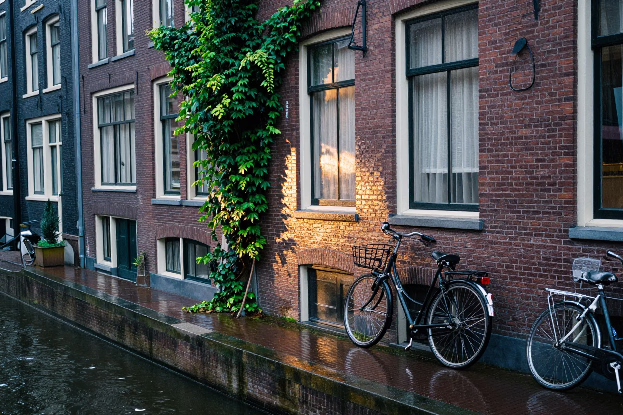 Amsterdam Ivy at First Light in in Amsterdam, Netherlands