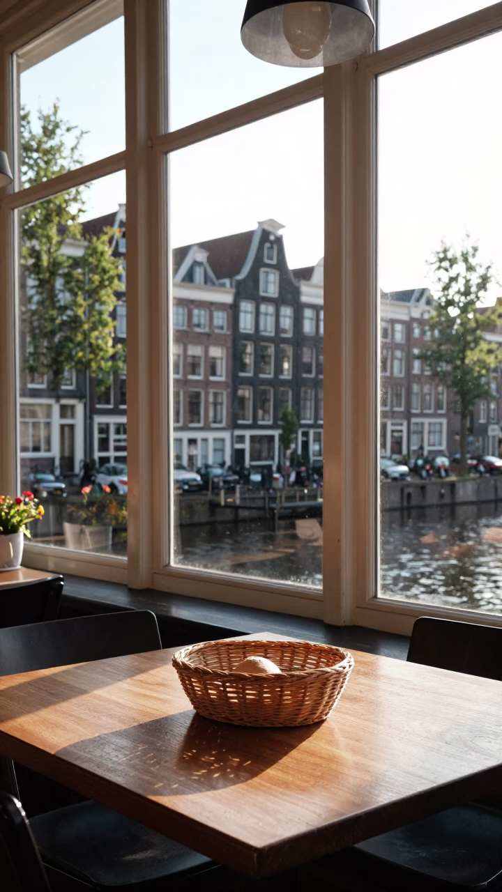 Amsterdam Morning Light at The Late Morning Light in in Amsterdam, Netherlands