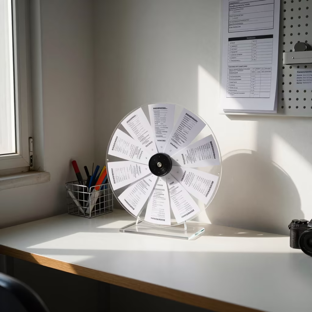Appliance Spec Sheet Carousel on Desk Near Khairpur in on a writing desk near Khairpur