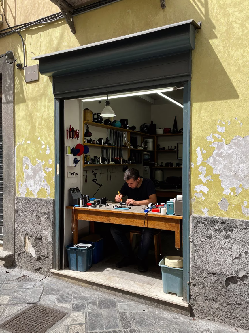 Apprentice Working in Naples in in Naples, Italy