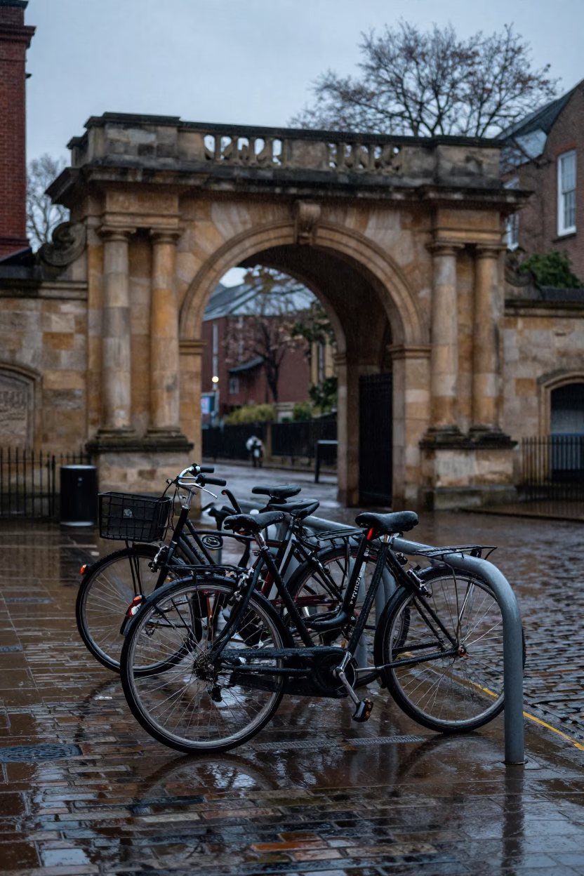 Archway Framing Wet Campus Bicycle Rack in Bristol in in Bristol, United Kingdom