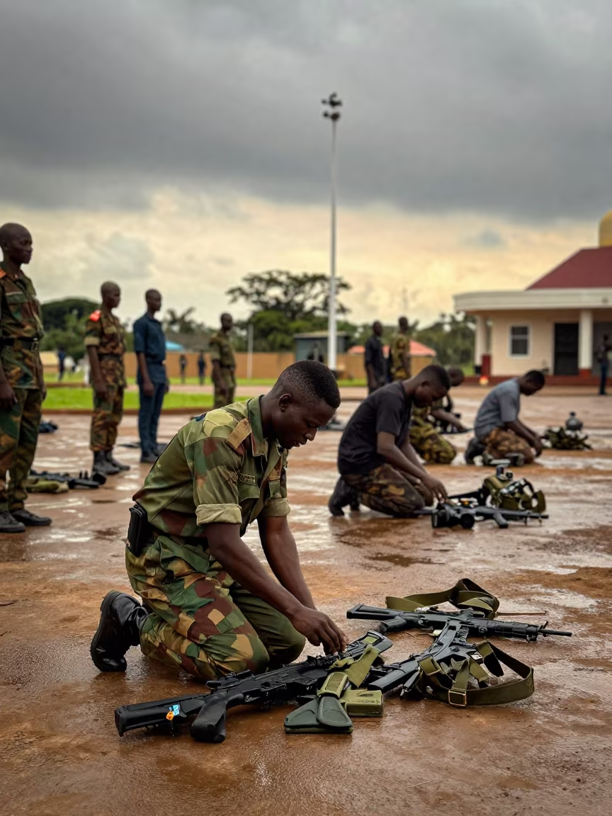 Armorer Bore-Light Drawer Prayer Hall Makurdi in in a prayer hall near Makurdi