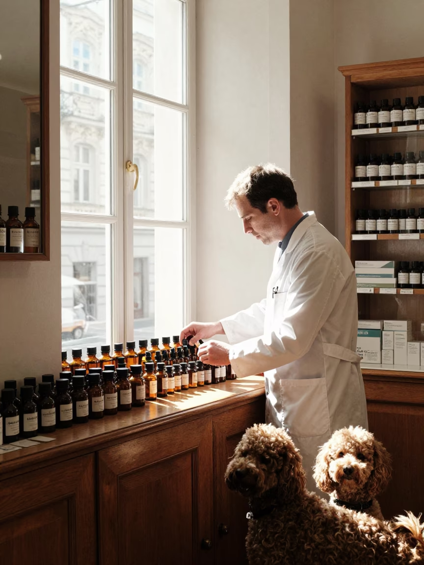 Arranging Bottles in Vienna in in Vienna, Austria