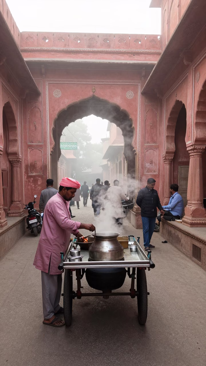 Arranging Cart in Jaipur in in Jaipur, India