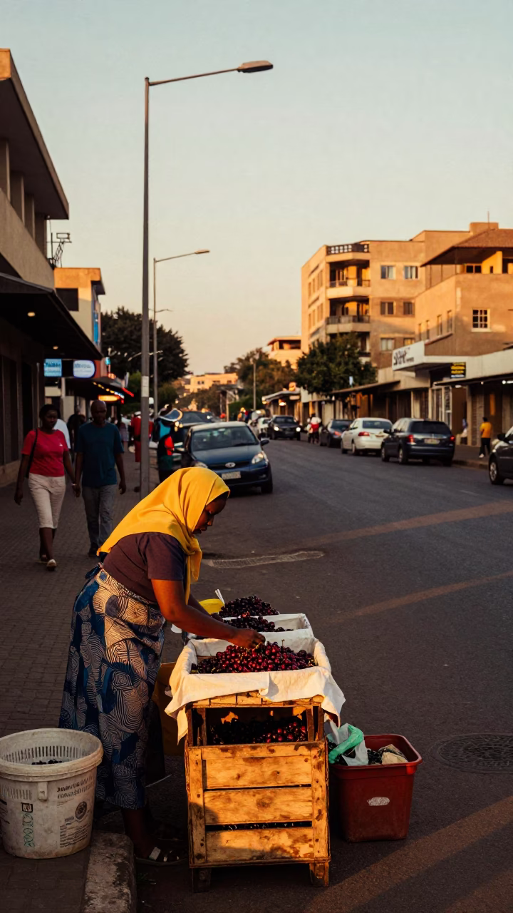 Arranging Cherries in Johannesburg in in Johannesburg, South Africa