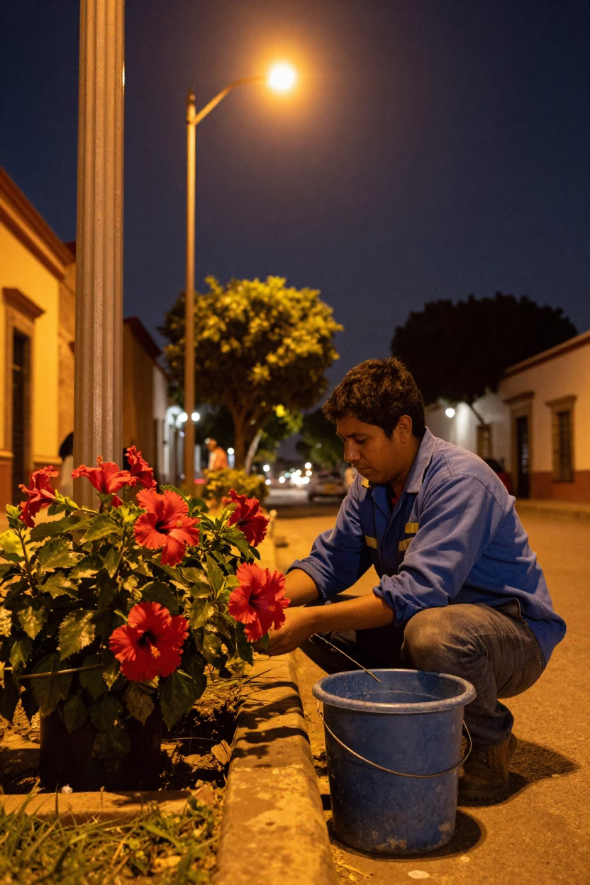 Arranging Flowers in Guadalajara in in Guadalajara, Mexico