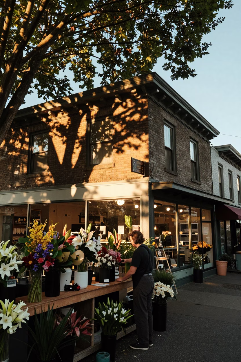 Arranging Flowers in Seattle in in Seattle, Washington, United States