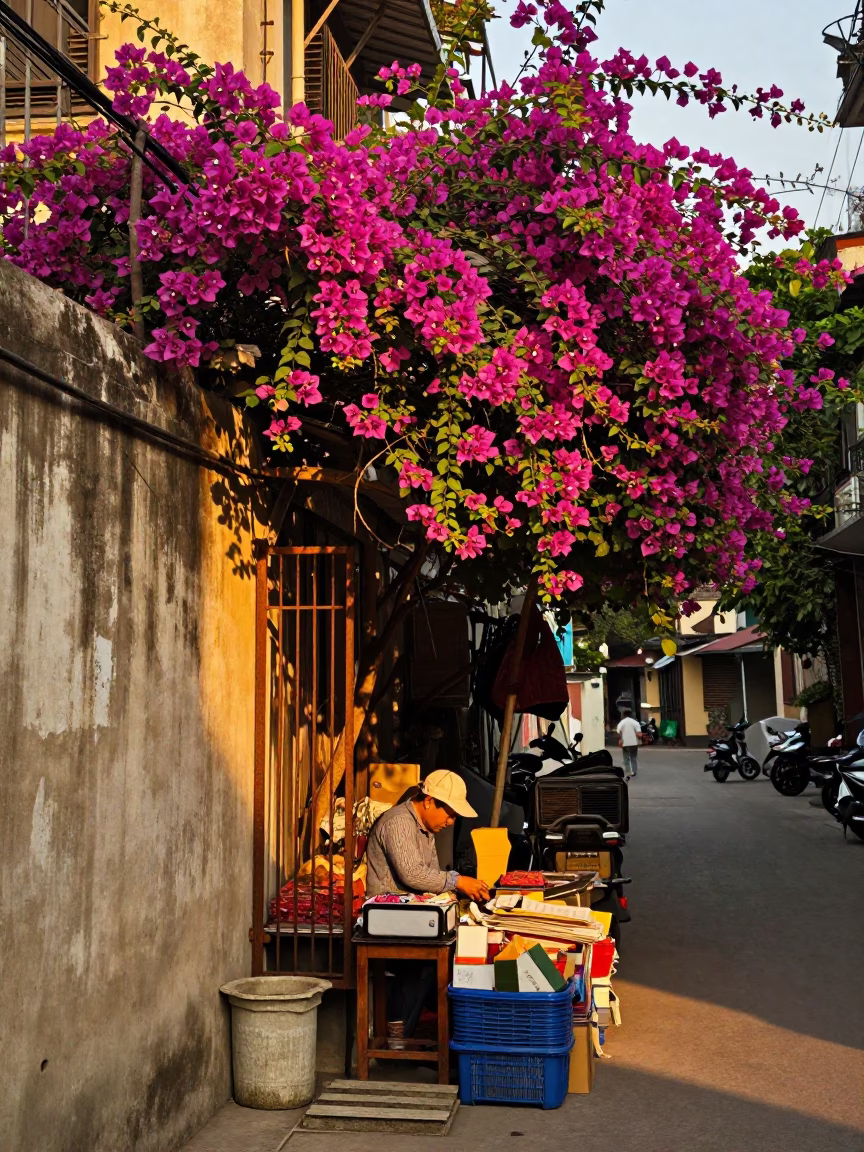 Arranging Goods in Hanoi in in Hanoi, Vietnam