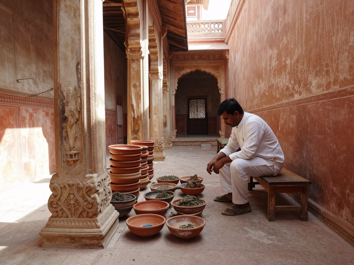 Arranging Herbs in Jaipur in in Jaipur, India