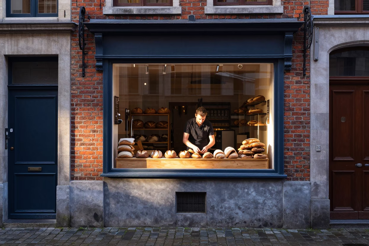 Arranging Loaves in Brussels in in Brussels, Belgium