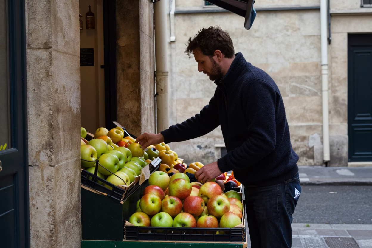 Arranging Mint in Paris in in Paris, France