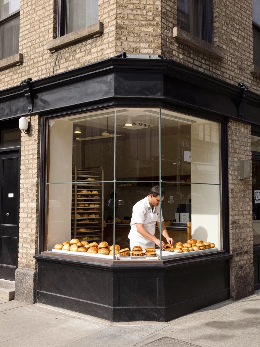 Arranging Pastries in Chicago in in Chicago, Illinois, United States