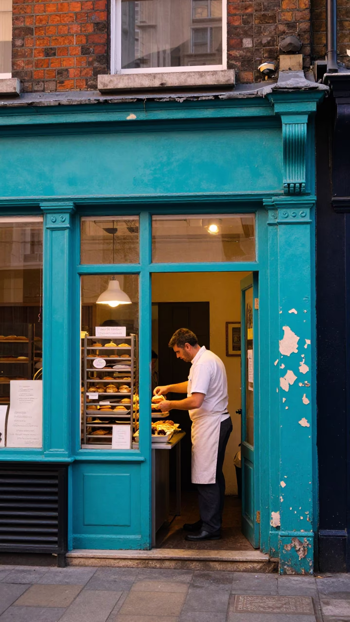 Arranging Pastries in Liverpool in in Liverpool, United Kingdom