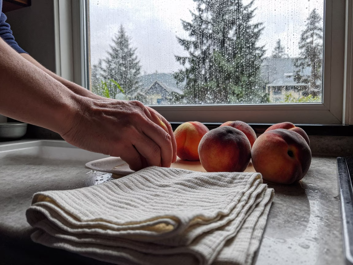 Arranging Peaches in Seattle in in Seattle, Washington, United States