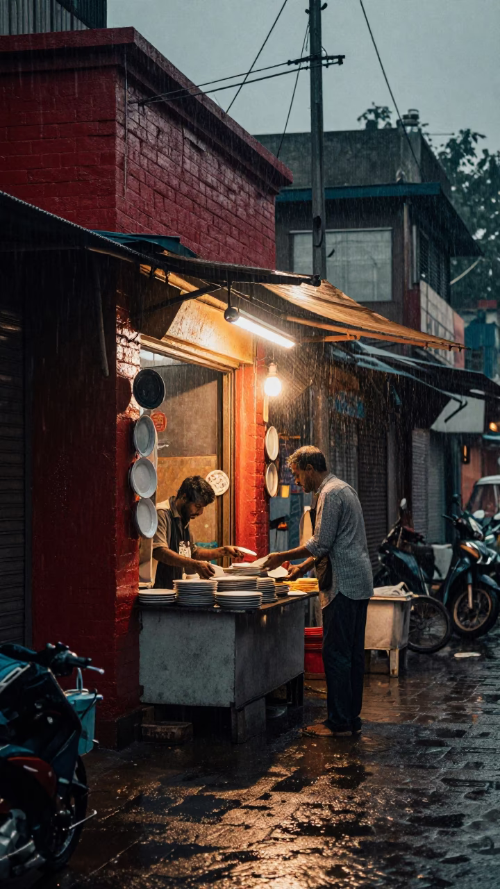 Arranging Plates in Delhi in in Delhi, India