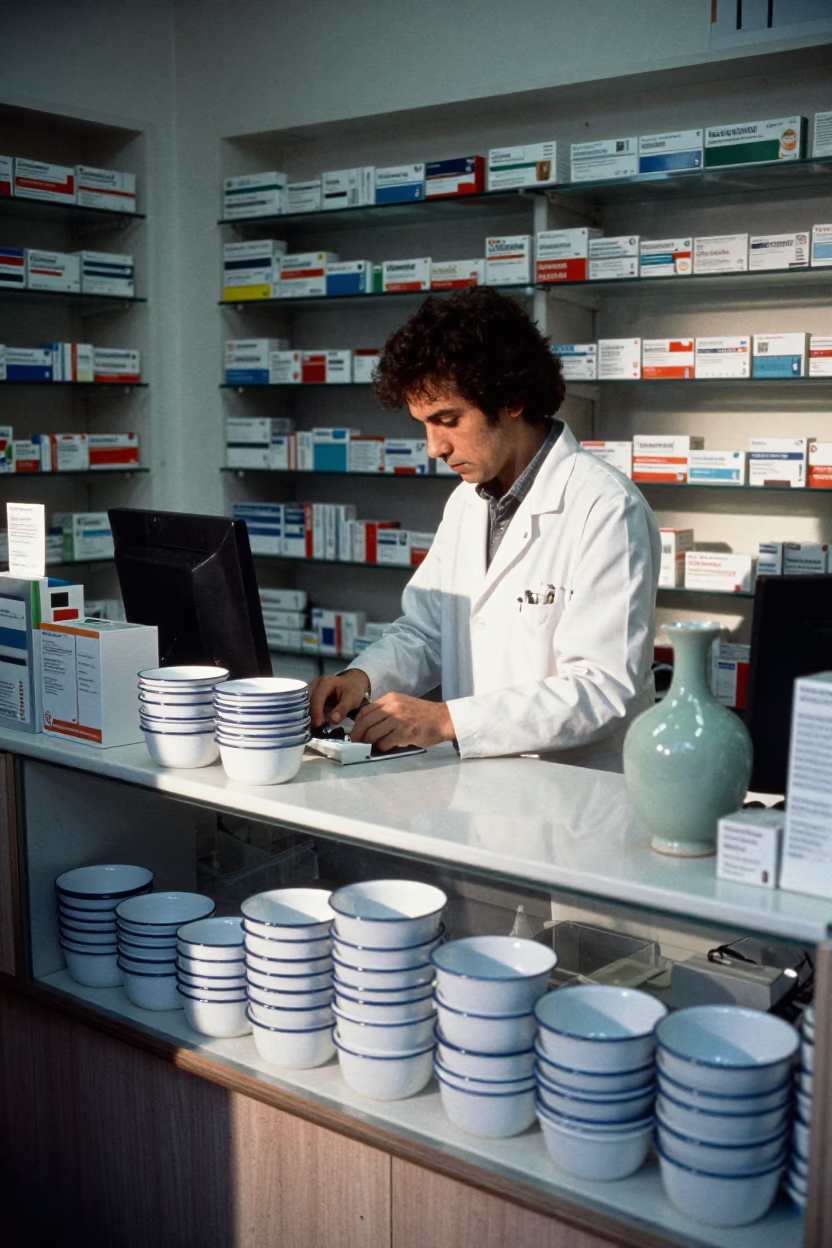 Arranging Prescriptions in Lisbon in in Lisbon, Portugal