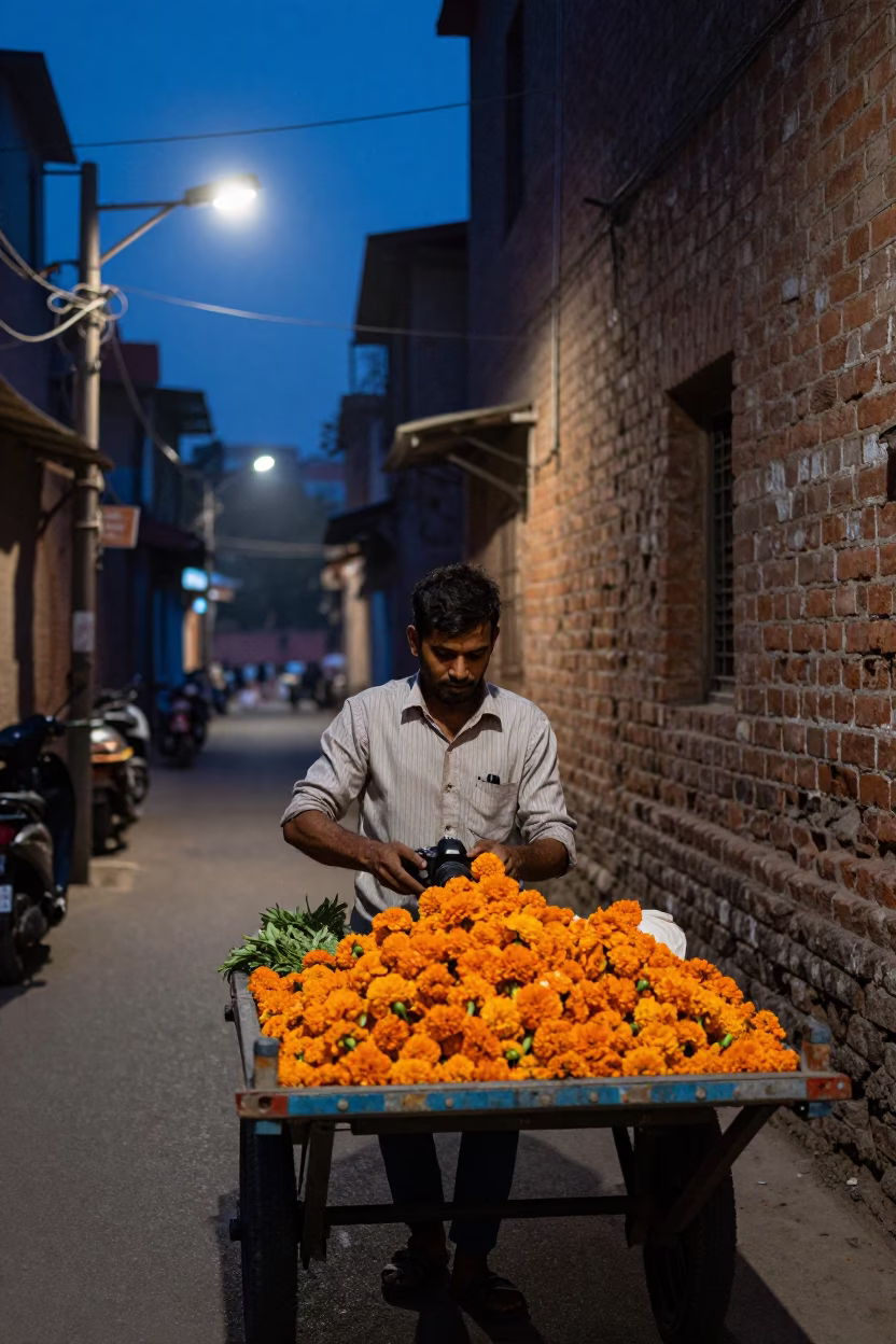 Arranging Produce in Delhi in in Delhi, India