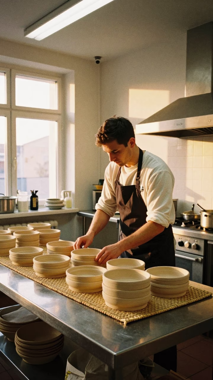 Arranging Stoneware in Berlin in in Berlin, Germany