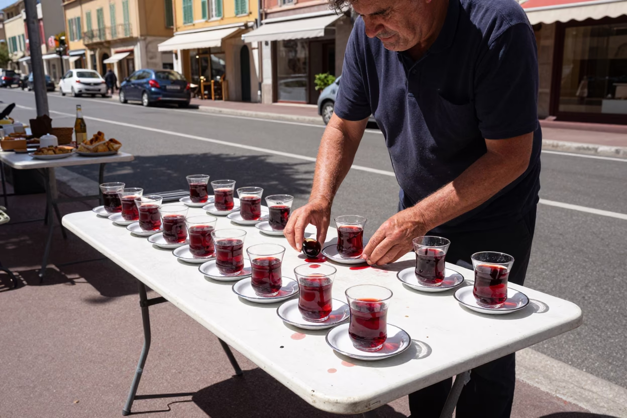 Arranging Tea in Nice in in Nice, France