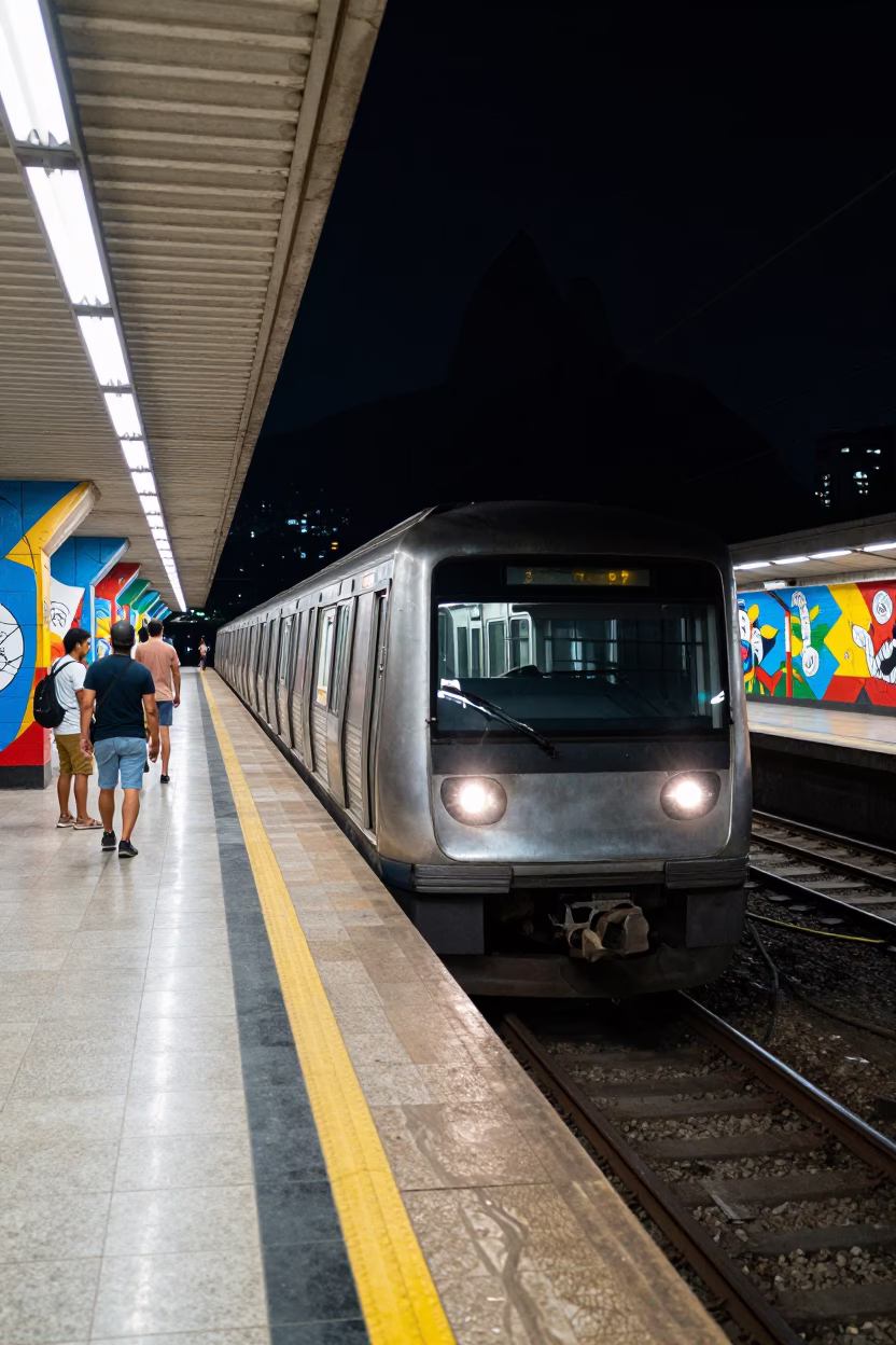 Art Station in Rio De Janeiro in in Rio de Janeiro, Brazil