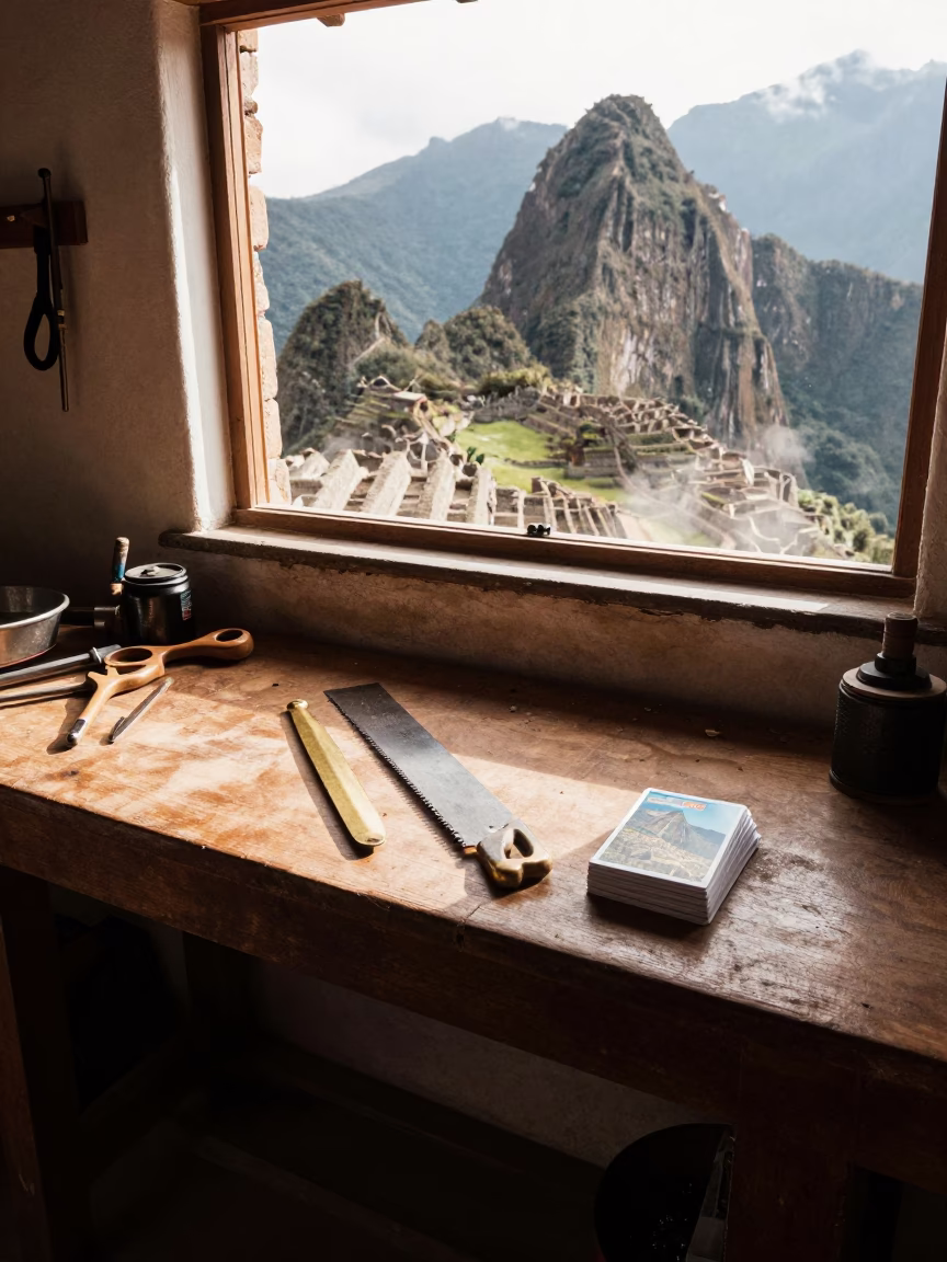 Artisan's Workbench in Cusco in in Cusco, Peru