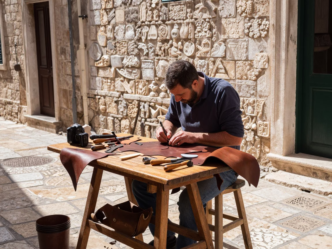 Artisan's Workbench in Dubrovnik in in Dubrovnik, Croatia