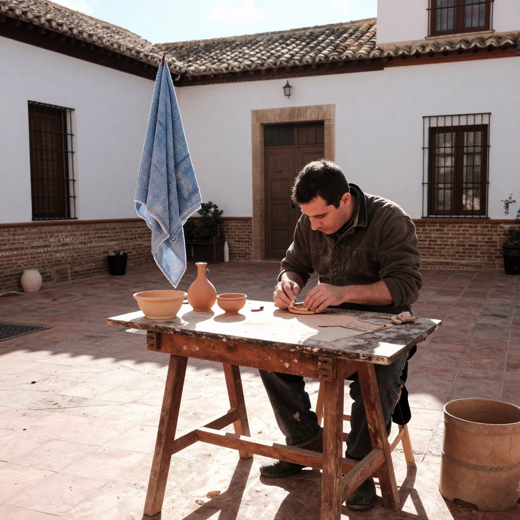 Artisan Workbench in Granada in in Granada, Spain