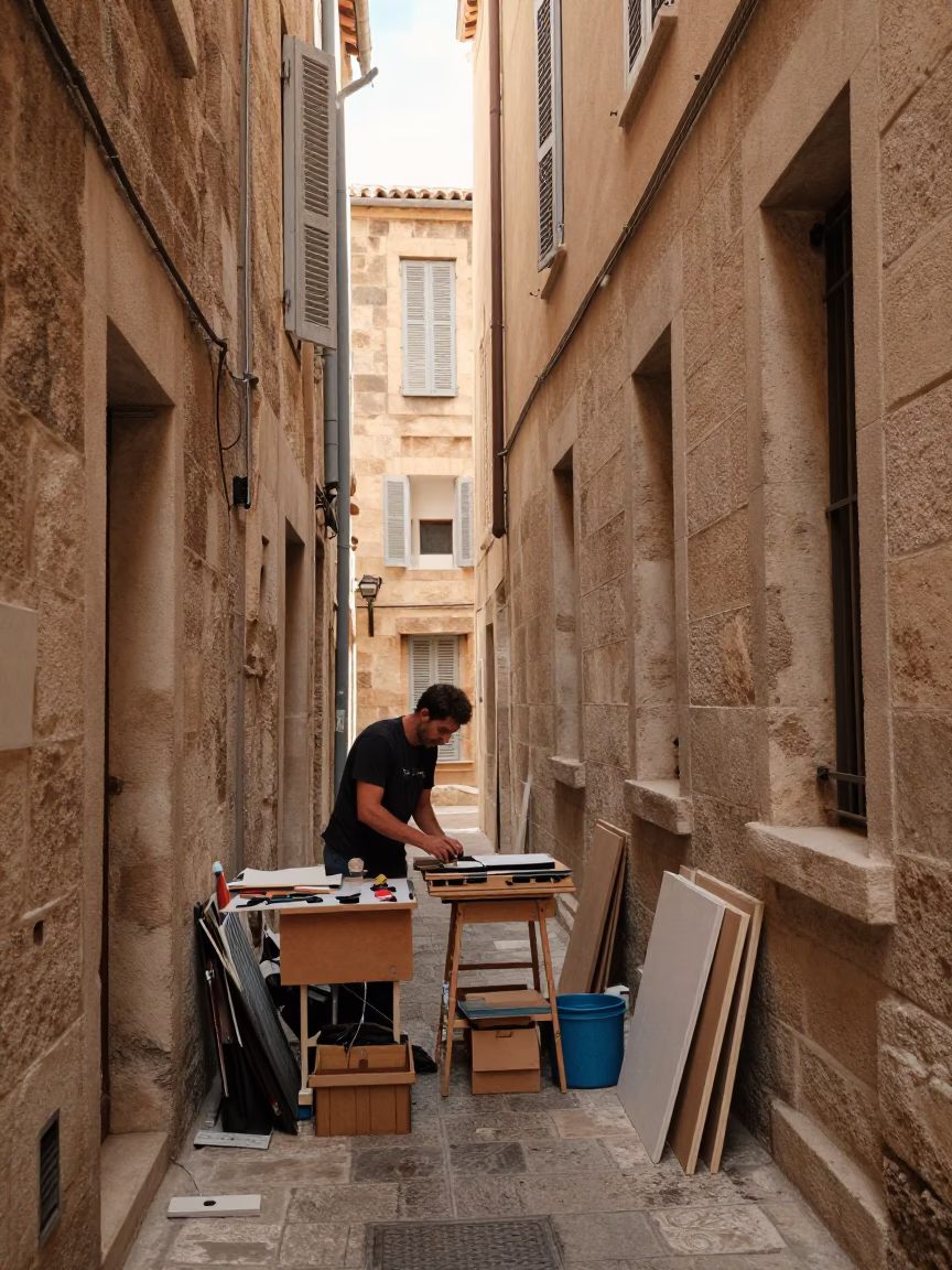 Artisan Workbench in Marseille in in Marseille, France