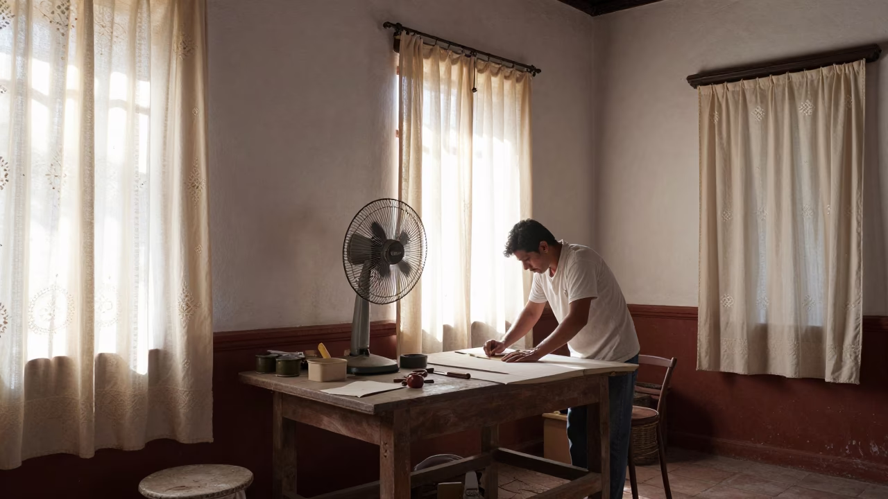 Artisan Workbench in Merida in in Merida, Mexico