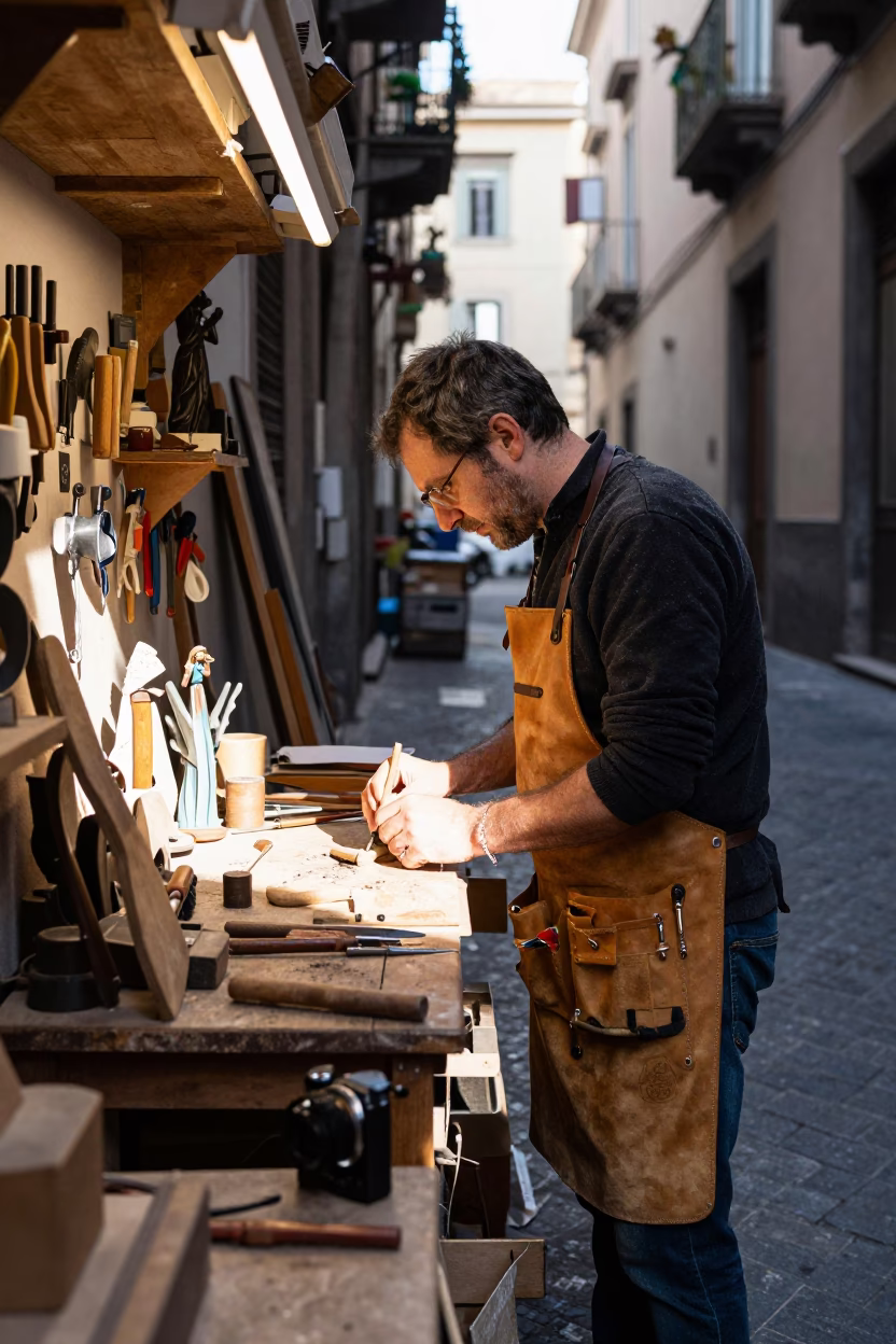 Artisan Workbench in Naples in in Naples, Italy