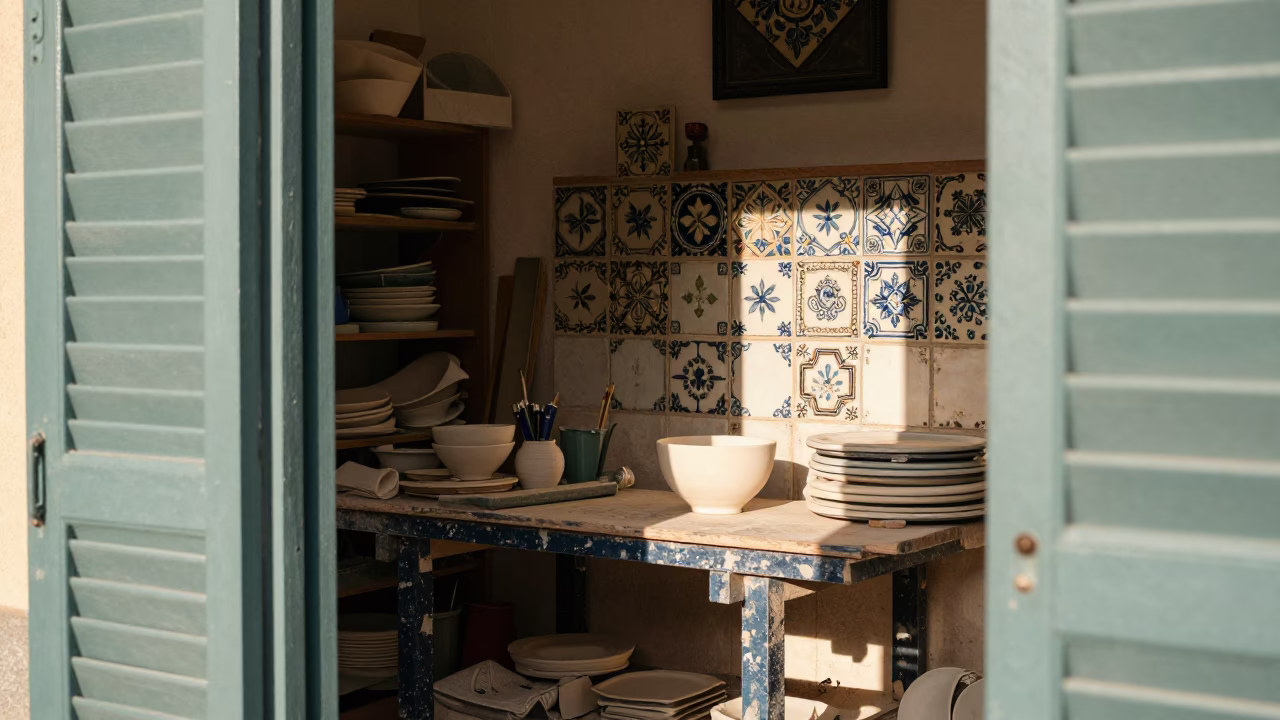 Artisan Workbench in Valencia in in Valencia, Spain