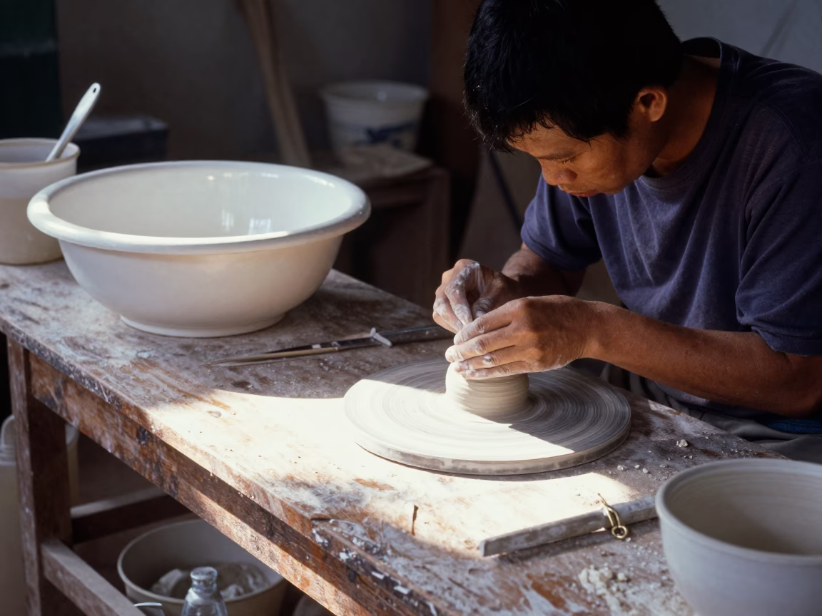 Artisan Working in Chiang Mai in in Chiang Mai, Thailand