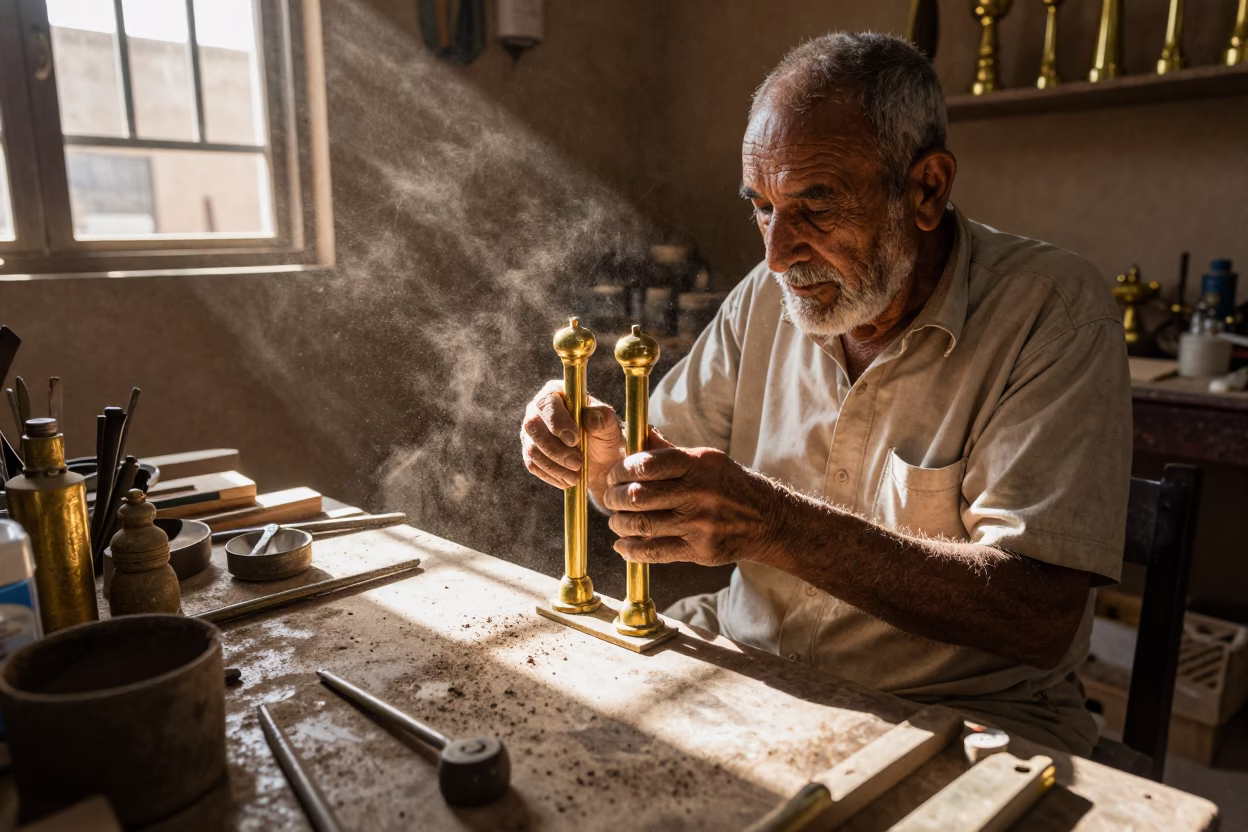 Artisan Working in Luxor in in Luxor, Egypt