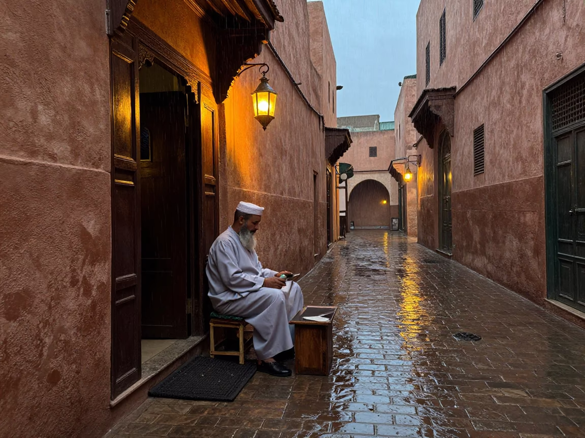 Artisan Working in Marrakech in in Marrakech, Morocco