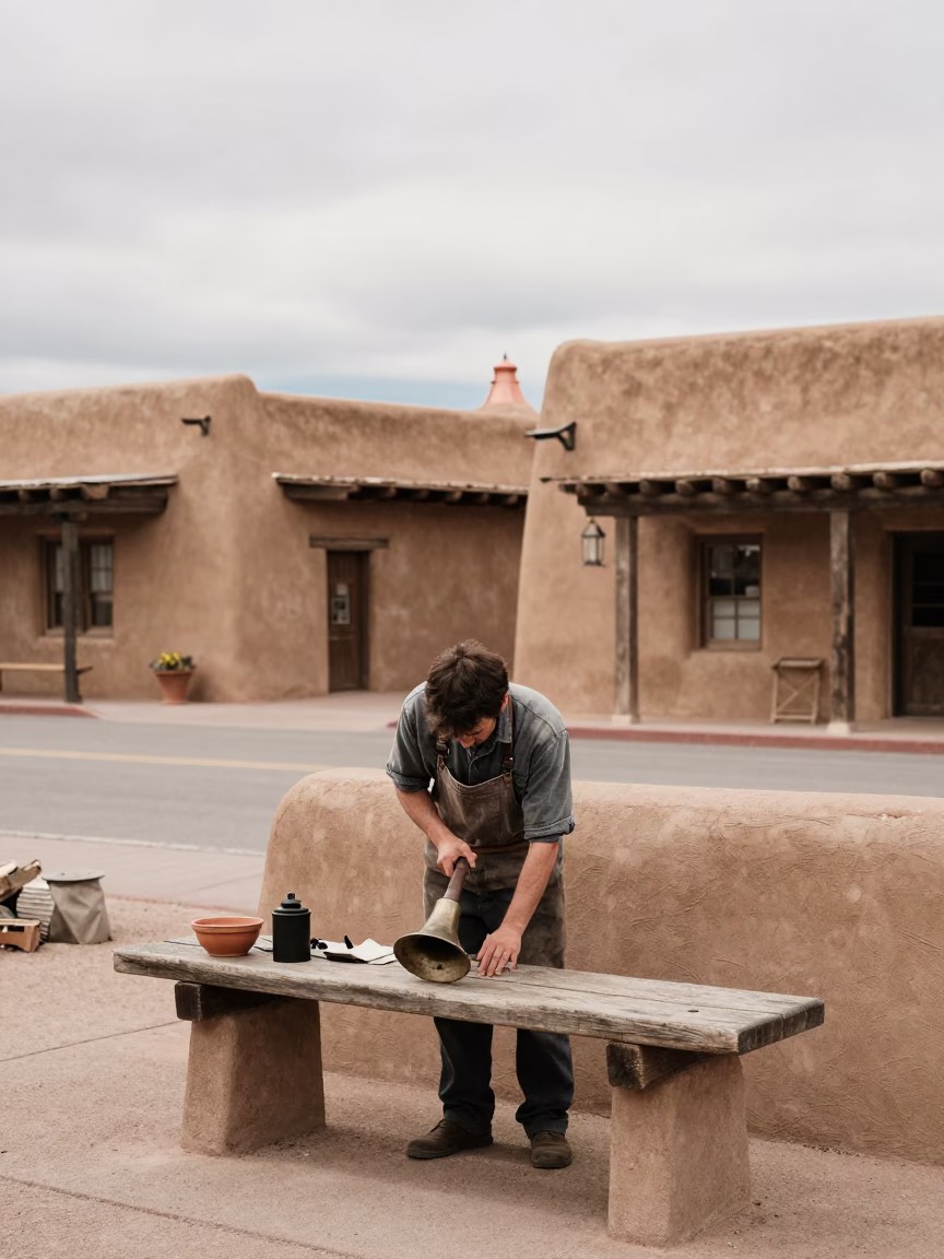 Artisan Working in Santa Fe in in Santa Fe, New Mexico, United States