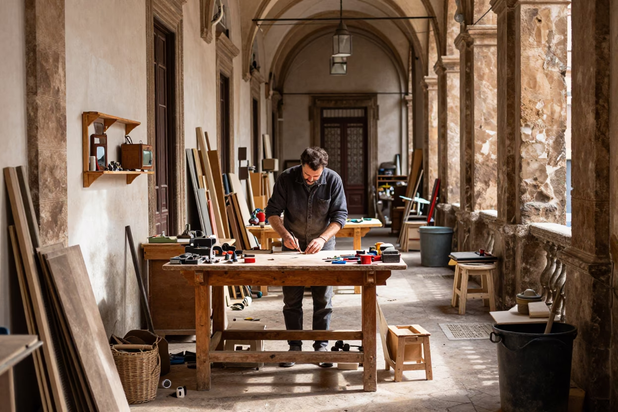 Artisan Workspace in Palermo in in Palermo, Italy