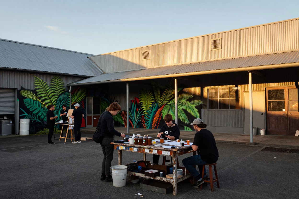 Artists Working in Christchurch in in Christchurch, New Zealand