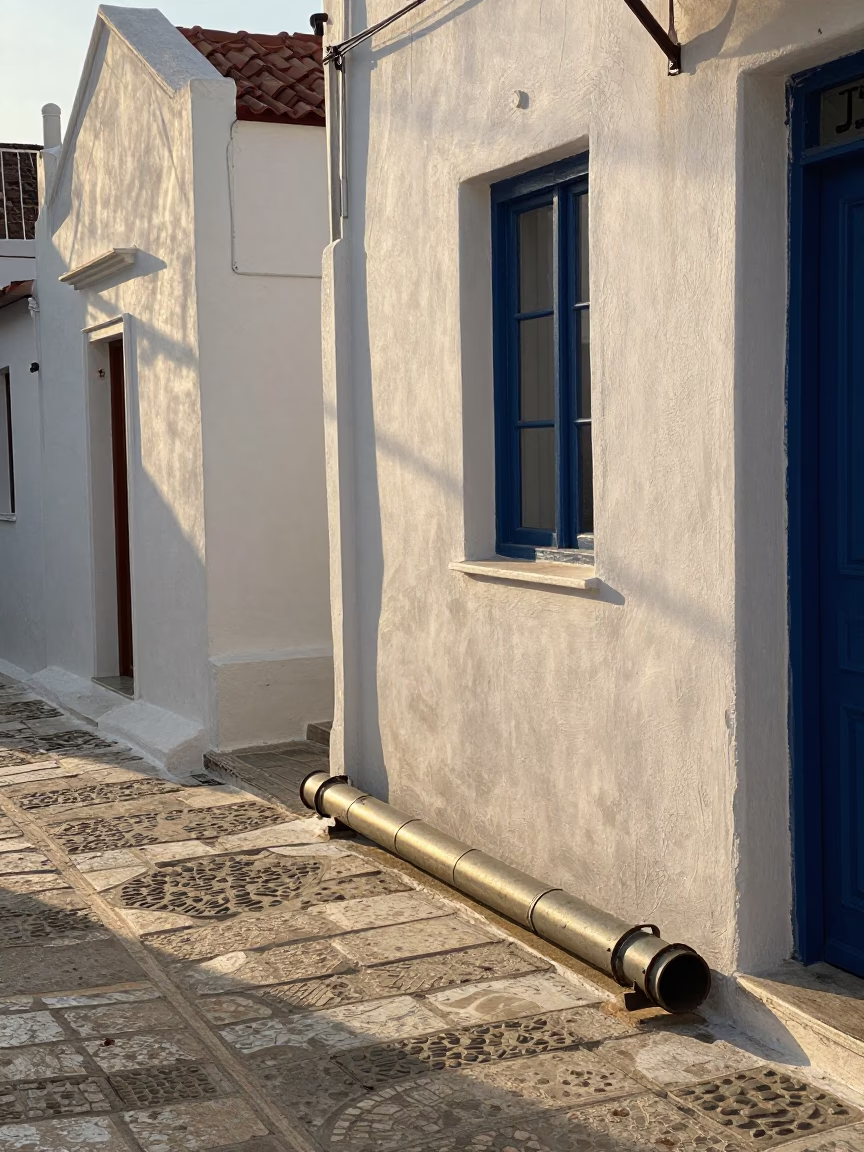 As First Light Reaches The Scene on First Light in Athens in in Athens, Greece