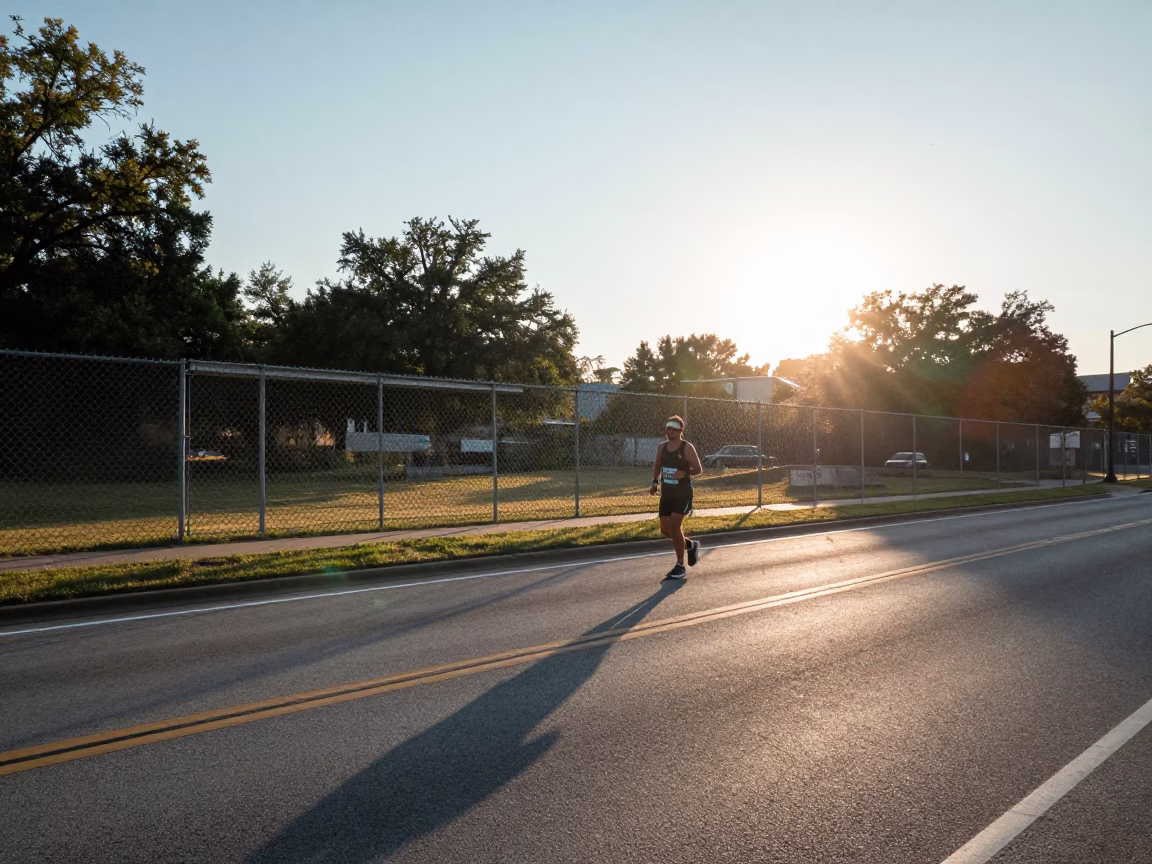 As First Light Reaches The Scene on Light Morning in Austin in in Austin, Texas, United States