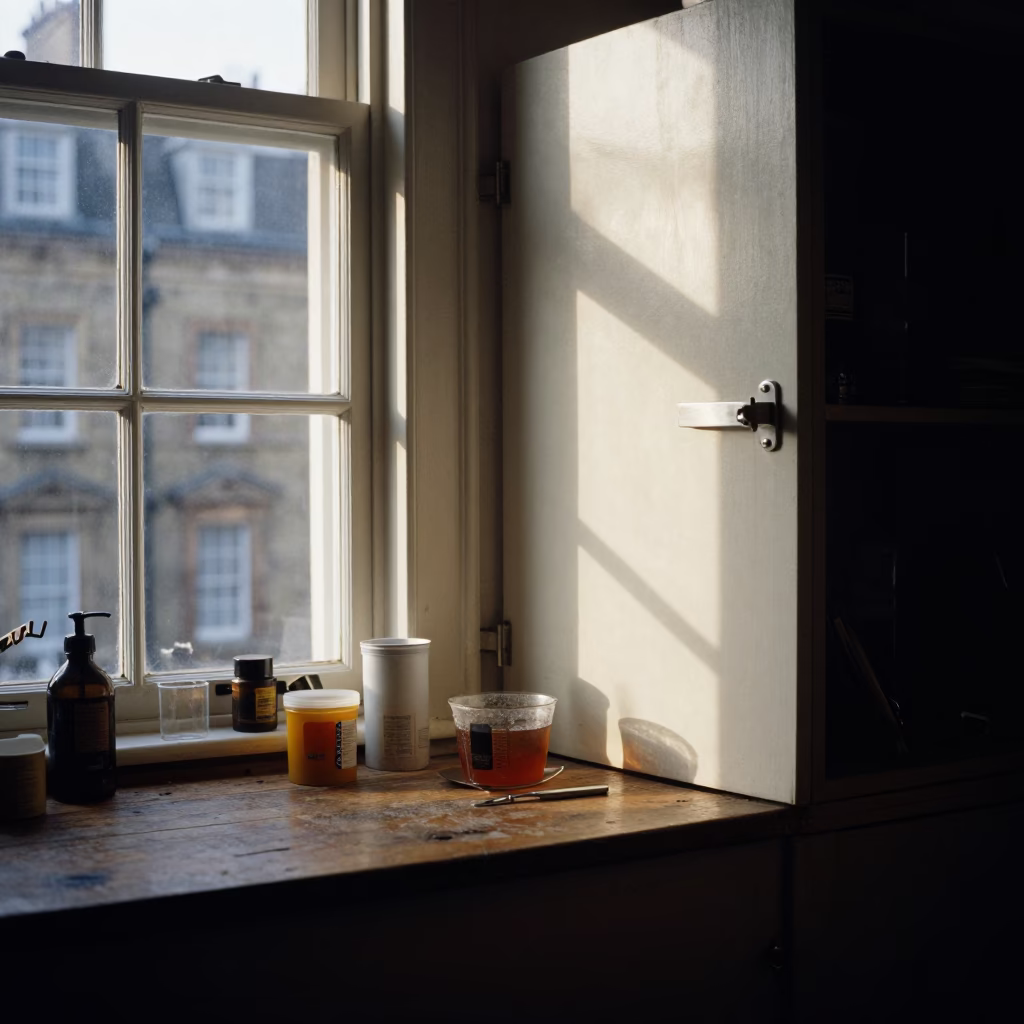 As First Light Reaches The Scene on Morning Routine in London in in London, United Kingdom