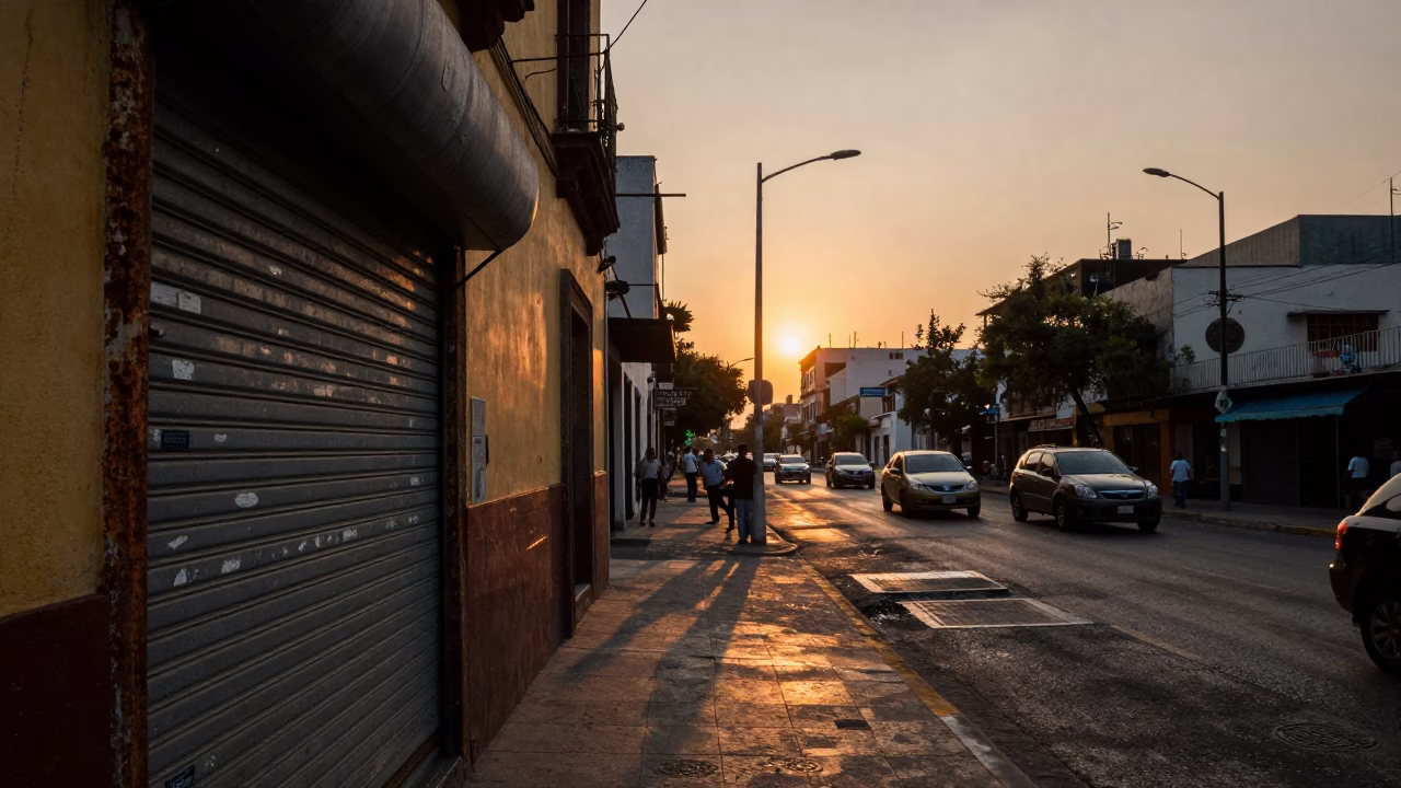 As The Sun Drops Toward The Horizon on Photography in Mexico City in in Mexico City, Mexico