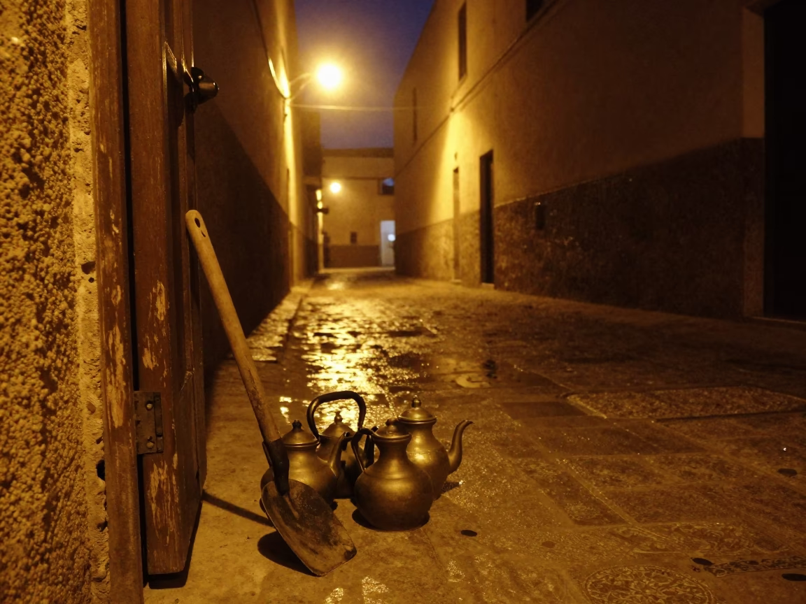Ash Shovel in Essaouira in in Essaouira, Morocco