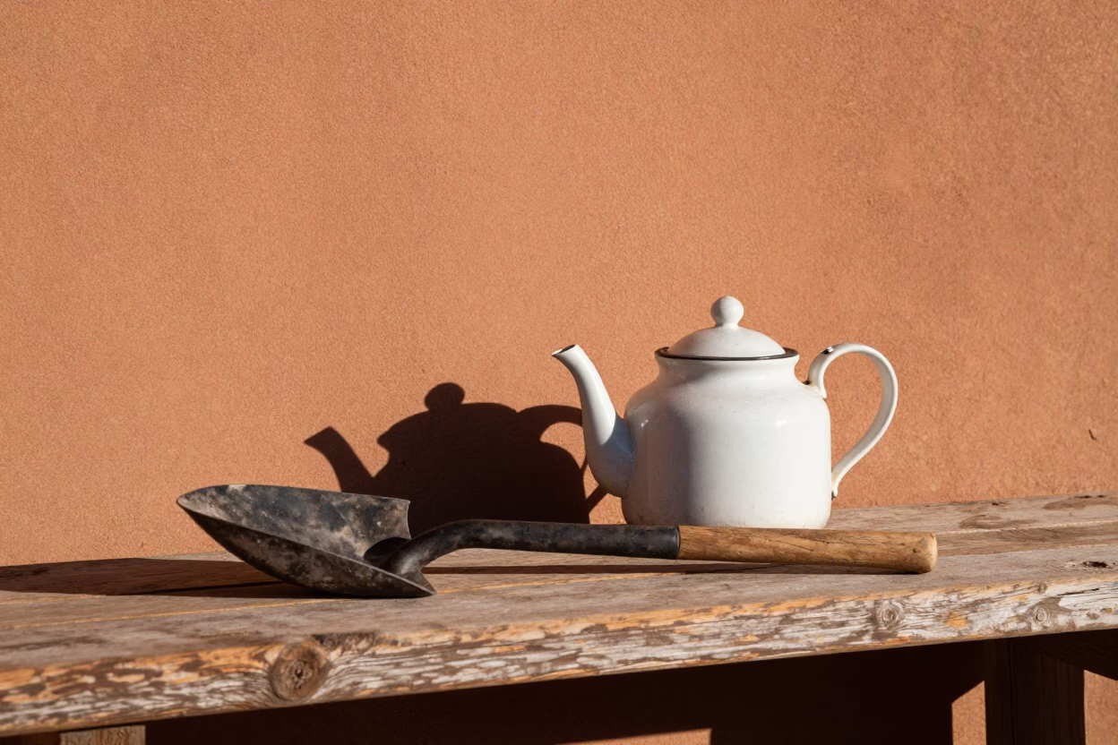 Ash Shovel in Santa Fe in in Santa Fe, New Mexico, United States