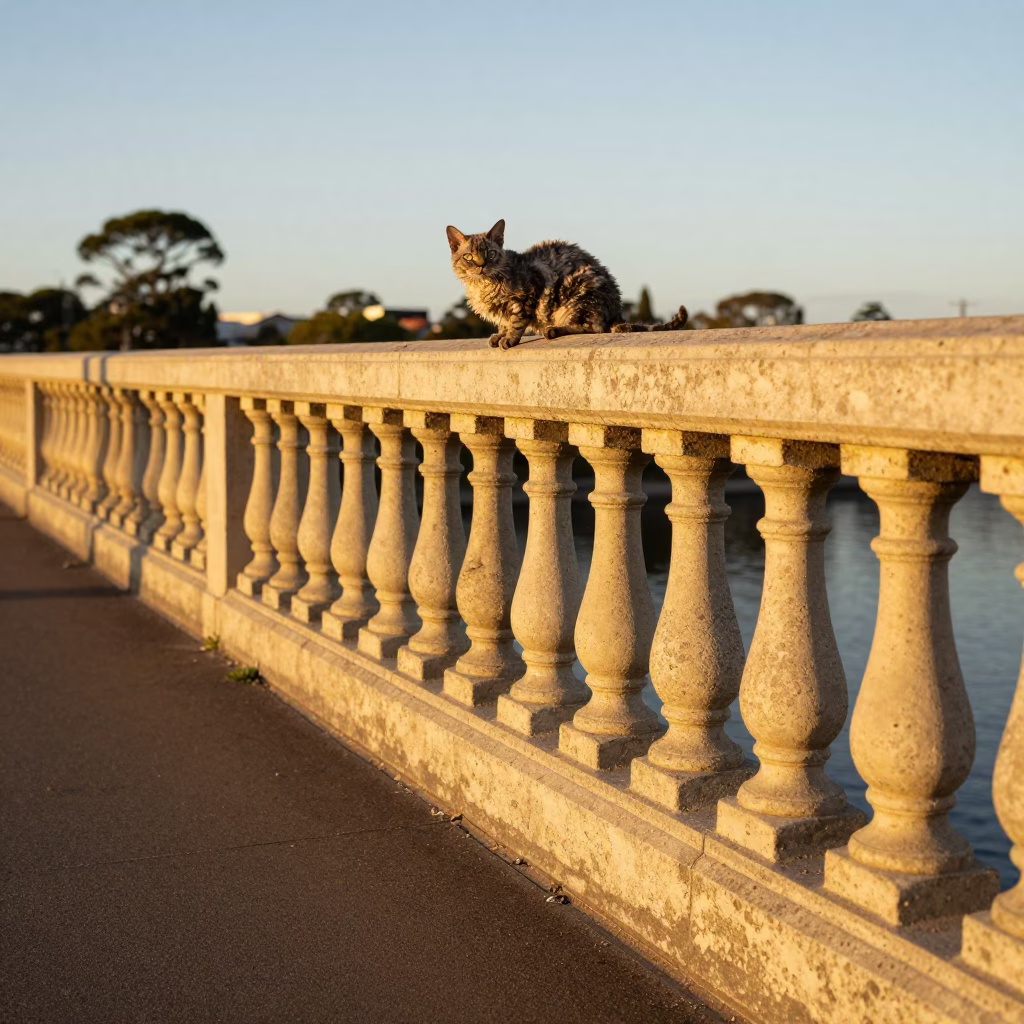 Ashtray at Golden Hour in in Perth, Western Australia, Australia
